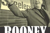Rooney book cover with man waiving.
